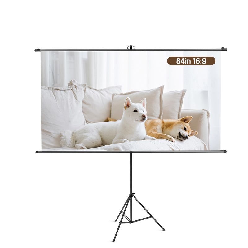 ECRAN PROIECTIE 186 x 104.5 CM MANUAL PE TREPIED DELI ECRAN PROIECTIE 186 x 104.5 CM MANUAL PE TREPIED DELI